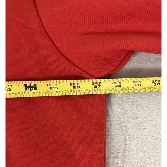 Camber 3X Tall Heavy Thermal Red USA Made Full Zip Hoodie Reflector Jacket LI NY - Picture 13 of 15